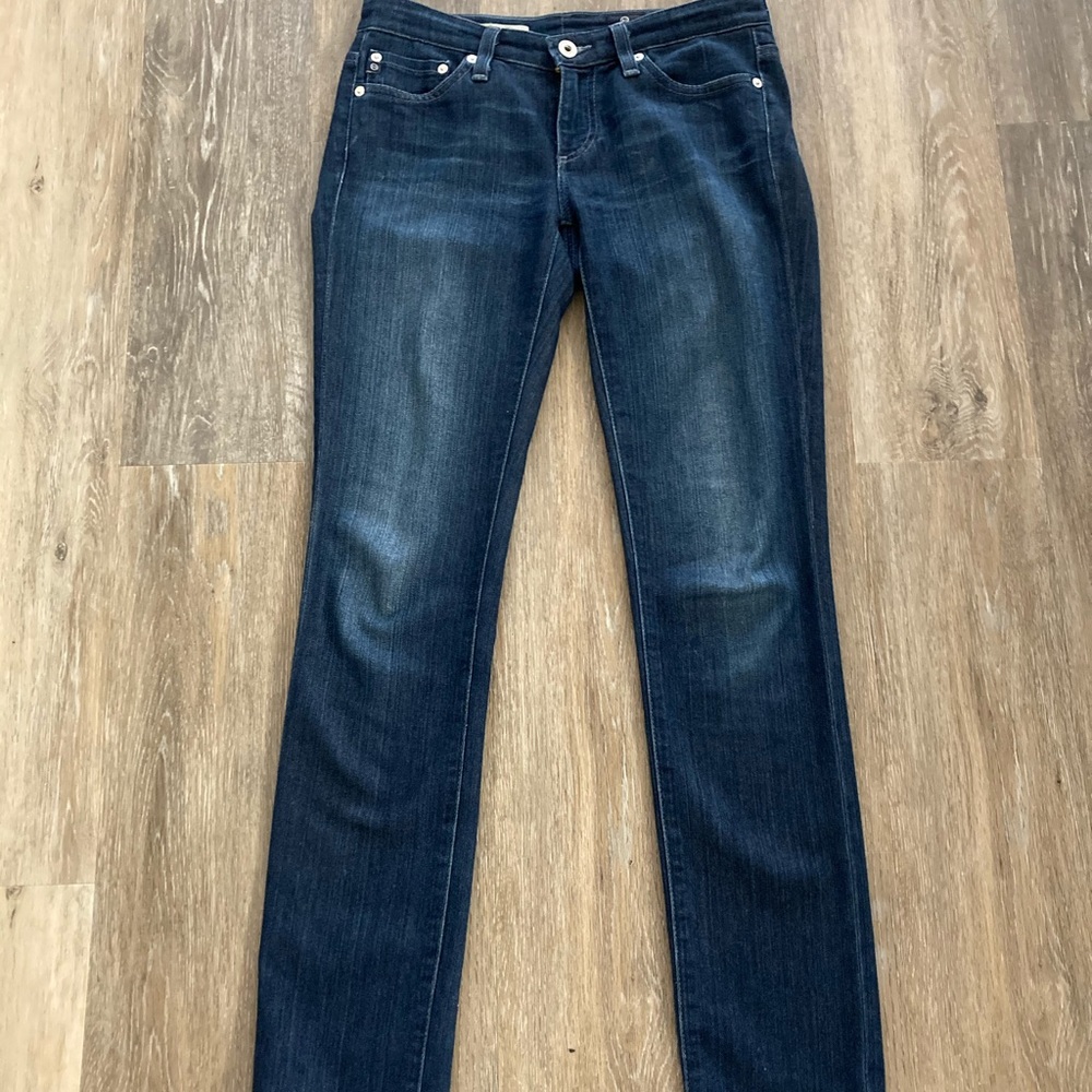 AG 
Adriano Goldschmeid the stilt cigarette Jeans